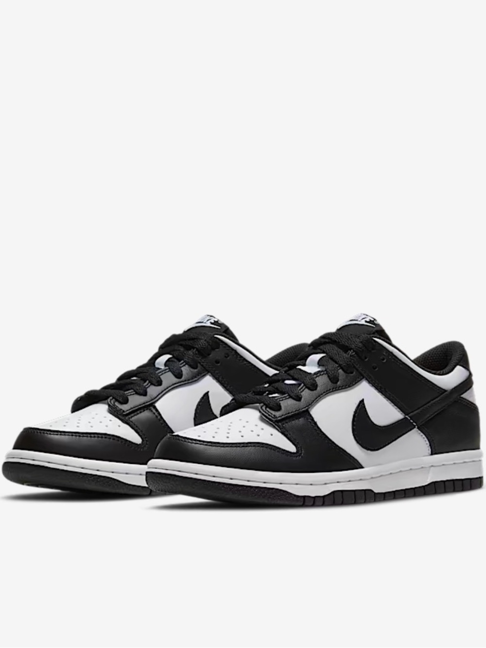 Nike  woman Black and White Low-Top Sneakers